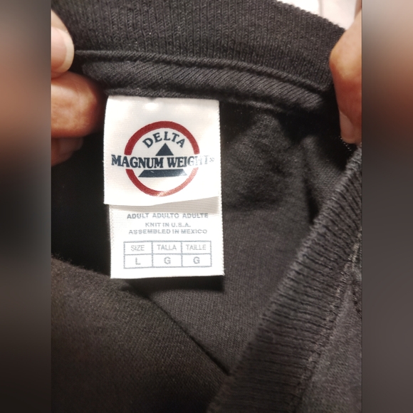 Delta Black and Blue Graphic Tee - Picture 6 of 6